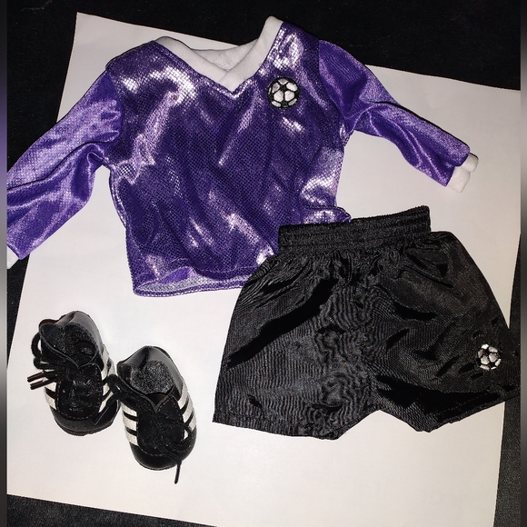 18" (American Girl) Doll Soccer Outfit - Picture 1 of 5